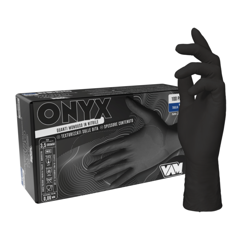 Rokavice nitril brez pudra ČRNE Extra Large, Onyx (100/1) rokavice-in-zascitna-oprema/ONYX-Z-ROKO_3