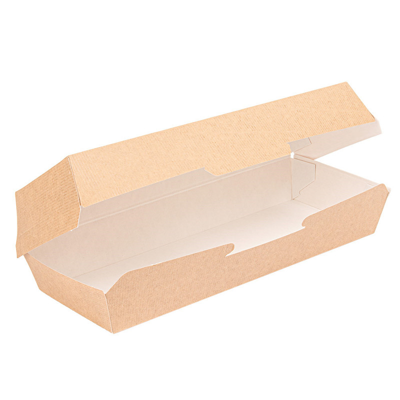 Kartonasta embalaža za PANINI - The Pack - RJAVA (26,5 x 12,2 x 7 cm) (50/1) sendvici-in-hot-dogi/234.28_IMG-02