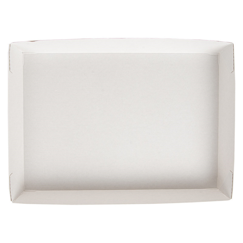 Kartonast pladenj SREDNJI - ThePack - RJAV - 25,5 x 18 x 3,7 cm (65/1)