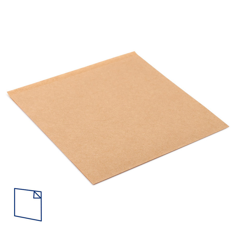 Vrečka kvadratna rjava odprta 15 x 15,2 cm (100/1) vrecke-za-ostale-jedi/173.67_IMG-01