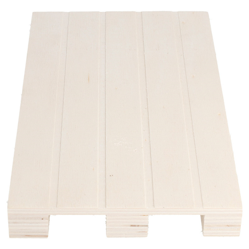 Lesena mini paleta za serviranje Fi: 20 x 12 x 2 cm (40 kosov) vse-za-bar/207.03.IMG-02
