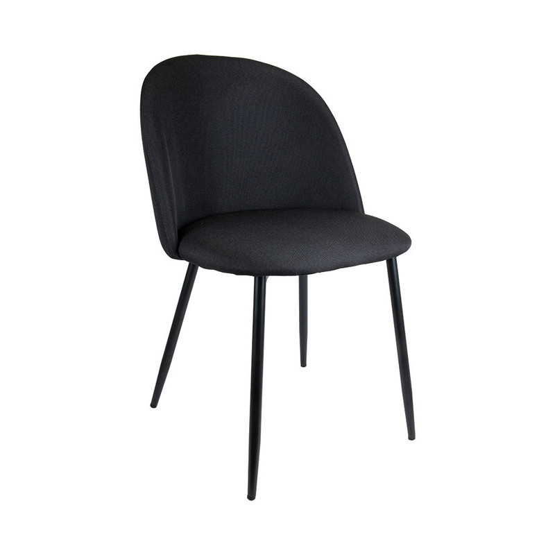 Oblazinjen stol SUPRA-TEK, ČRN  52 x 50 x 78 cm (4 kosi) vse-za-bar/270.66.IMG-06