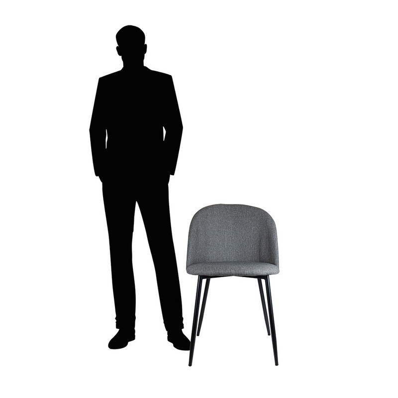 Oblazinjen stol SUPRA-TEK, SIV  52 x 50 x 78 cm (4 kosi) vse-za-bar/270.67.IMG-04