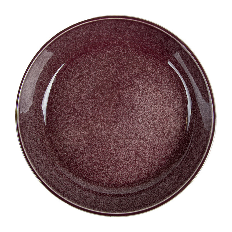 Krožnik globok "Akala" RDEČ 630 mL - FI: 20 x 4,5 cm ( 6 kosov) vse-za-bar/277.35.IMG-04